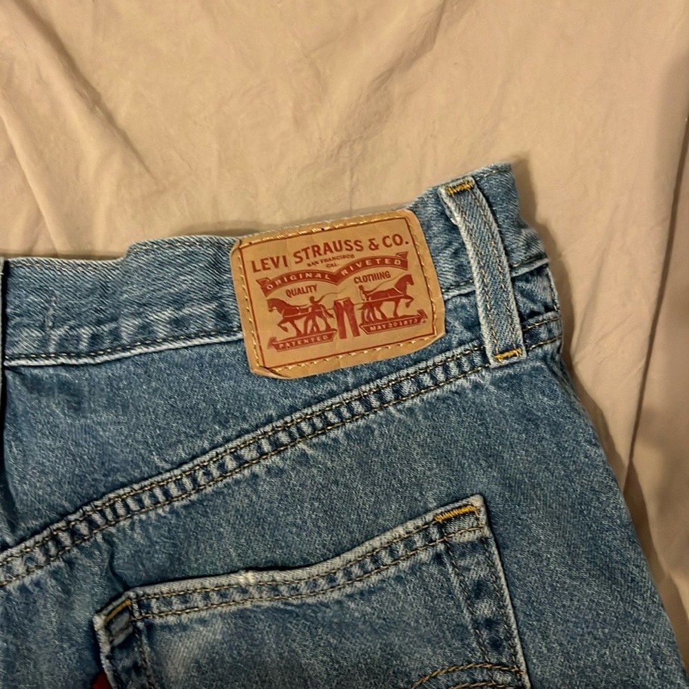 High Waisted Straight Jeans